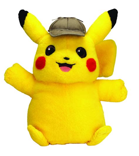 Detective Pikachu gets a new line of toys including a talking plush ...