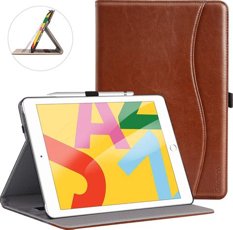 Ztotop Case for New iPad 7th Generation 10.2 Inch 2019,Premium PU Leather Slim Folding Stand ...