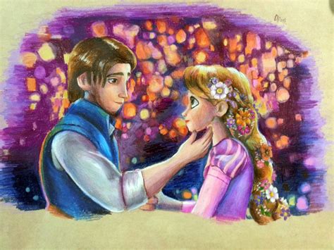 Rapunzel and Flynn - Disney Princess Fan Art (39177813) - Fanpop