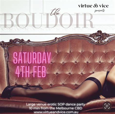 Virtue & Vice presents 'the Boudoir' - reinventing the large scale polyamorous party scene in ...