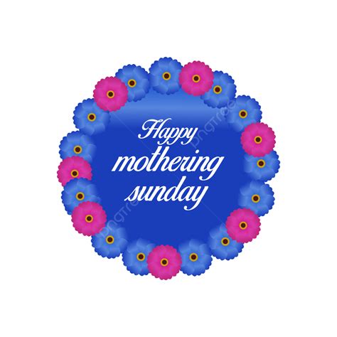 Sunday Vector Art PNG, Mothering Sunday Transparent Background, Mothering Sunday, Mothers ...