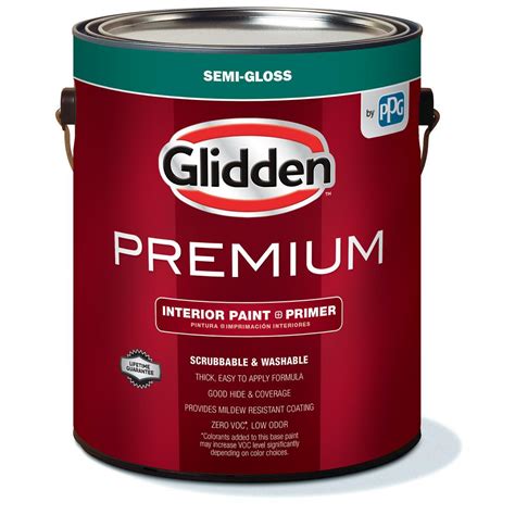 Glidden Premium 1 gal. Semi-Gloss Interior Paint-GLN6400-01 - The Home Depot