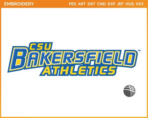 CSU Bakersfield Roadrunners - Wordmark Logo (2006) - College Sports Embroidery Logo in 4 sizes ...