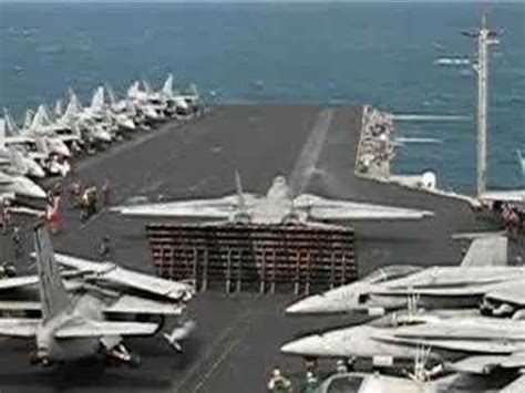 Launch footage on US Navy Aircraft Carrier - YouTube