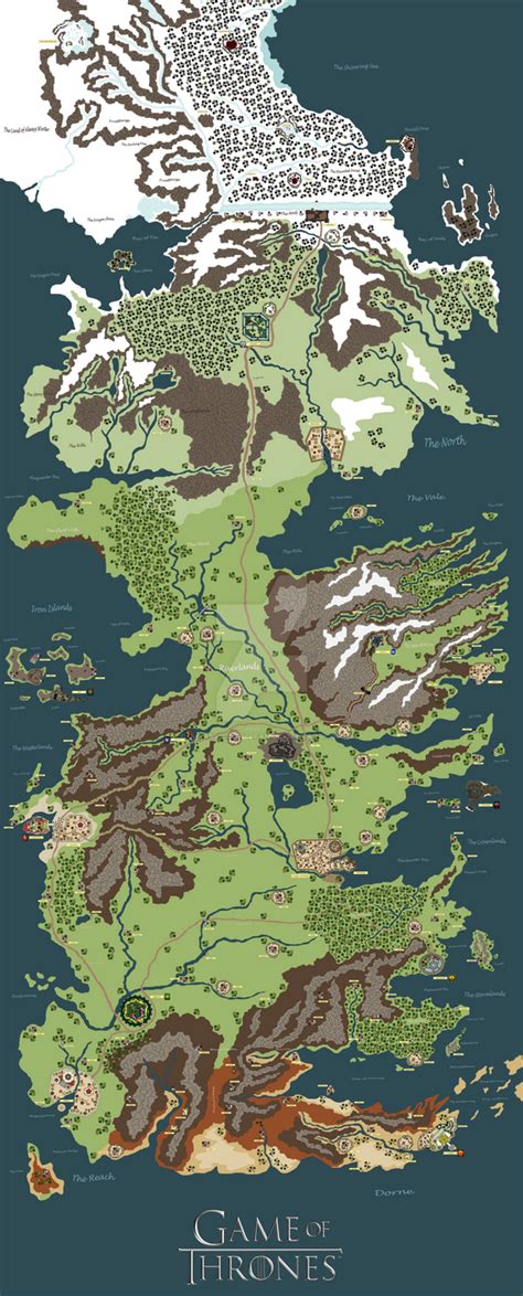 Westeros Map by JurassicWorldFan on DeviantArt