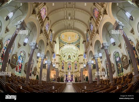 Sacred Heart Catholic Church (1905) at 509 N Florida Avenue in Tampa, Florida on December 10 ...