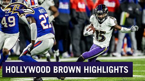 Hollywood Brown Highlights 2020 Season | Baltimore Ravens - YouTube