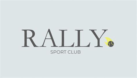 Rally / Айдентика спортивного клуба on Behance