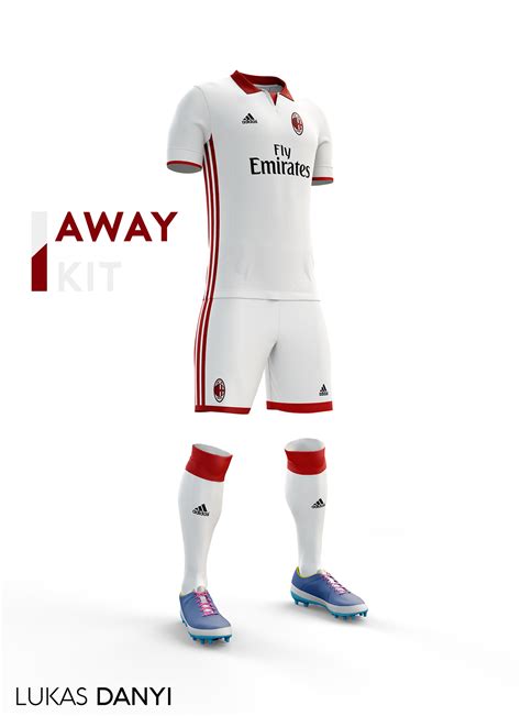 AC. Milan football kit 16/17. on Behance