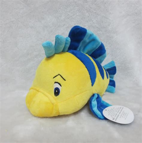 Jumbo Flounder Plush Stuffed Animal Doll Toy from The Little Mermaid Plush Toys 24 27cm -in ...