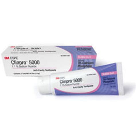 Clinpro 5000 1.1% Anti-Cavity Toothpaste 4oz - Dental Wholesale Direct