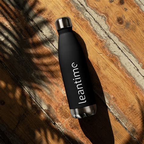 Leantime Marketplace: Stainless Steel Water Bottle