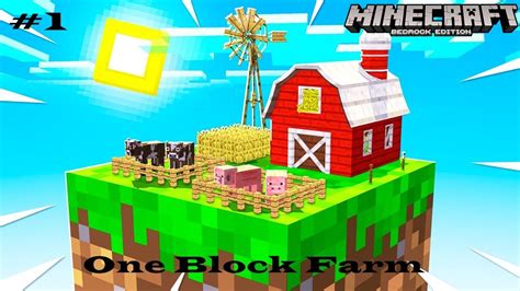 One Block #1 - Starting Journey On A Single Block| Minecraft Bedrock| In Hindi | AIG - YouTube