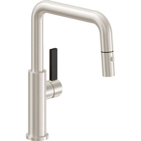 California Faucets Corsano Contemporary Pull Down Kitchen Faucet with ...