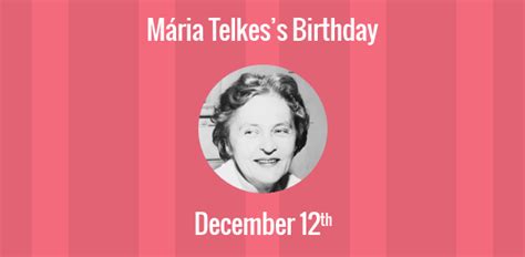 Birthday of Mária Telkes: Creator of the the first thermoelectric power ...