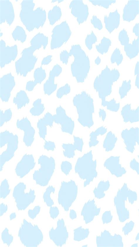 blue cheetah | Blue aesthetic pastel, Baby blue wallpaper, Cute laptop ...