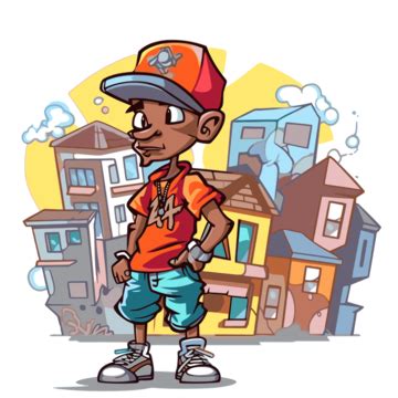 Cartoon Ghetto PNG, Vector, PSD, and Clipart With Transparent Background for Free Download | Pngtree