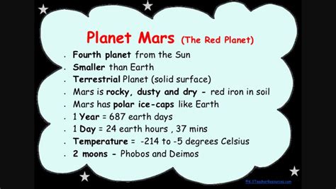 Mars kids facts | Mars facts for kids, Science projects for kids, Mars facts