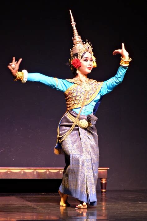 Local style: Cambodian Apsara dance costume