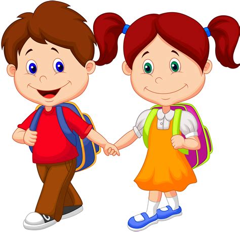 0_e9f3e_9dd2103_orig (5000×4824) | Kids going to school, Cartoon kids ...