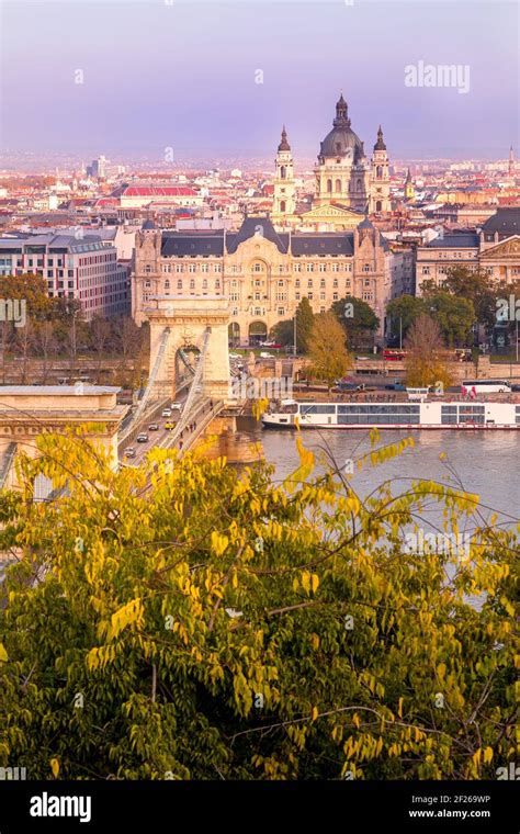 Budapest, Hungary panorama with Danube River Stock Photo - Alamy