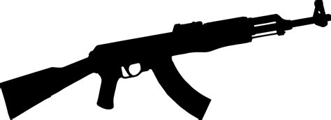 Guns Clipart Ak 47 Gun Png Transparent Cartoon Free Cliparts | Images and Photos finder