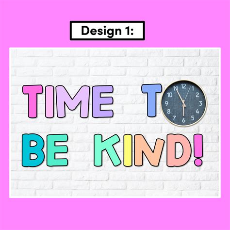 TIME TO BE KIND - Rainbow & Neutral Kindness Display – Mrs Learning Bee