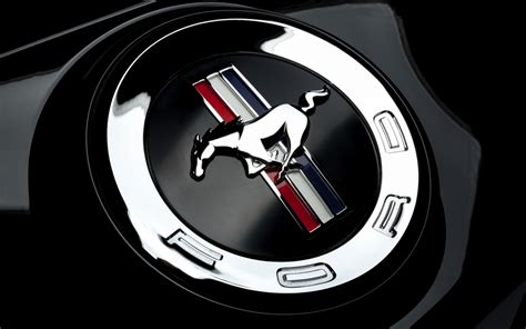 Ford Mustang logo Wallpaper HD 3D -Logo Brands For Free HD 3D