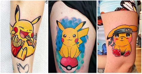 [UPDATED] 40 Classic Pikachu Tattoos