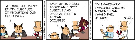 Top Dilbert Cartoons on Cubicles | Arnold's Office Furniture