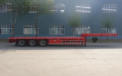 30T-60T Drop Deck Flatbed Trailer | Sanxing