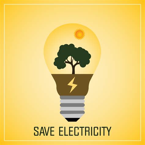 Save Electricity Vector Art, Icons, and Graphics for Free Download