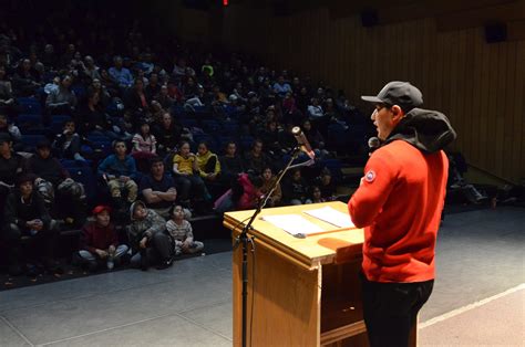 Jordin Tootoo shares his story in Kuujjuaq | Nunatsiaq News