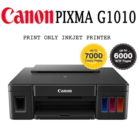 Instal Printer Canon G1010 - Homecare24