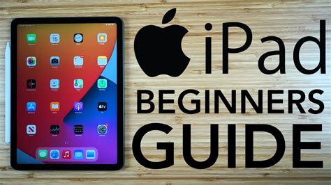 iPad - Complete Beginners Guide - YouTube