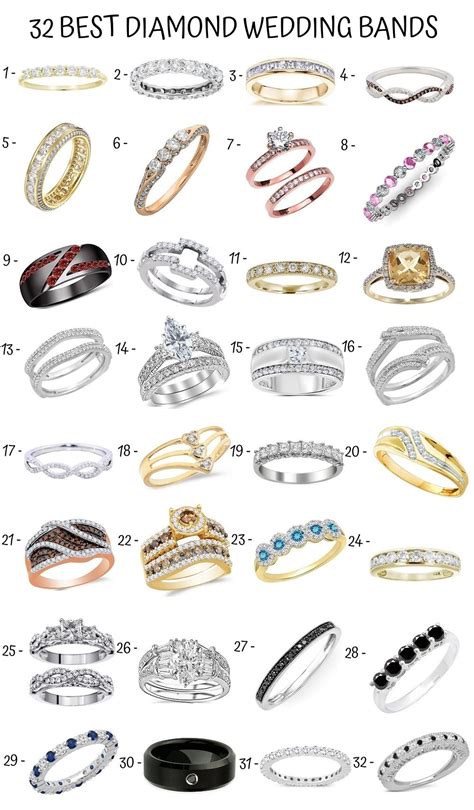 18+ Different types of male wedding rings ideas