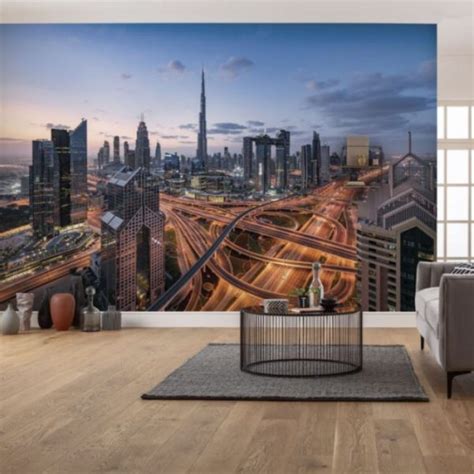 City View 3D Wall Mural Wallpaper