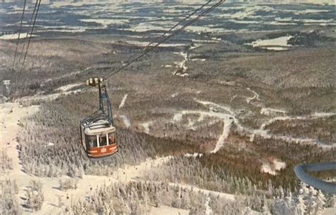 Aerial Tramway At Jay Peak Ski Area, Jay Vermont