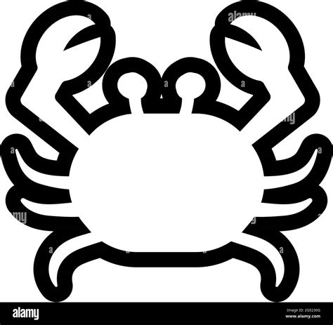 Crab icon design template vector isolated illustration Stock Vector ...