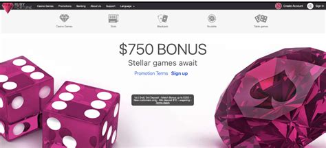 C$750 Welcome Bonus! - Ruby Fortune Casino Canada Review: A Gem in the World of Online Gaming