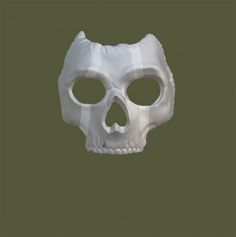 COD GHOST Simon Riley Op Mask STL - Warzone - Call of Duty 3D model 3D printable | CGTrader