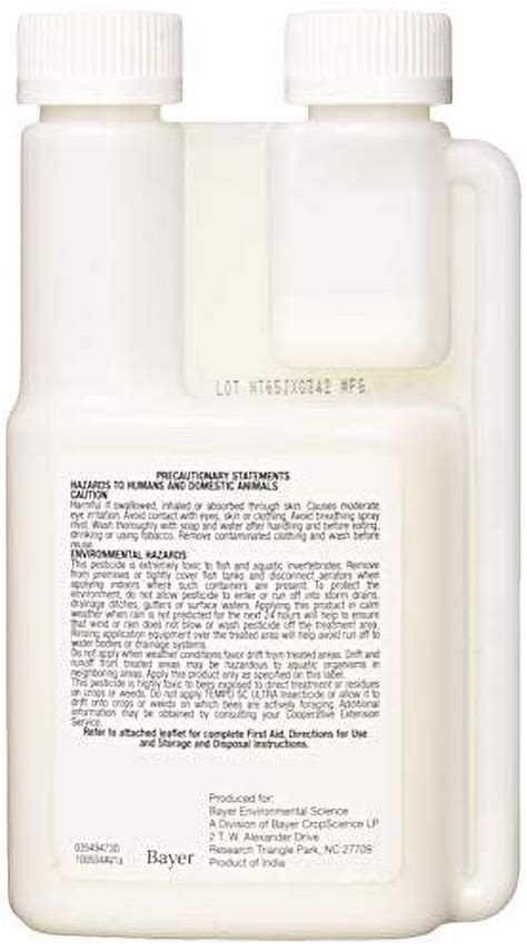 Tempo Ultra SC 240 ML (8.12 oz) Bed Bug Killer, Indoor & Outdoor Perimeter Pest Control ...