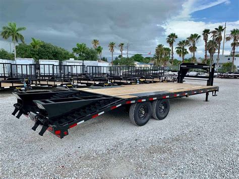 14GN-20+5 BIG TEX 25' GOOSENECK TRAILER 7 TON | All American Trailer Company