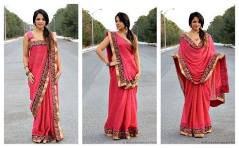 Wrap Me Pretty: The Top 9 Ways to Drape a Sari | Half saree designs, Sari draping styles ...