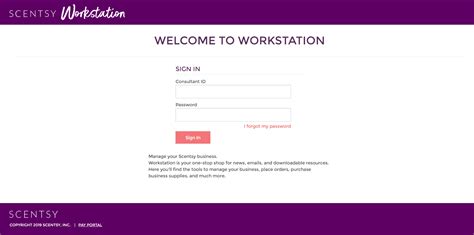 Workstation Scentsy Com Login - Login pages Info