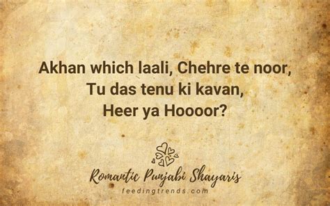 21 Romantic Punjabi Shayaris To Express Your Feelings | Romantic quotes ...