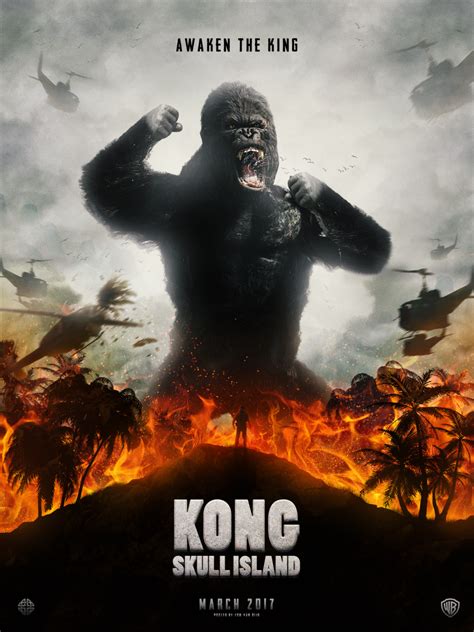 Kong: Skull Island - Alternative Poster by tomvdijk on DeviantArt