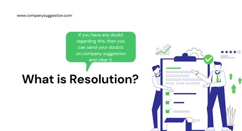 RESOLUTION AND ITS TYPES | Company Suggestion