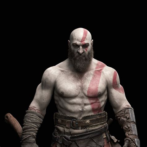 Body type 2 | God of war, Kratos god of war, Comic book art style