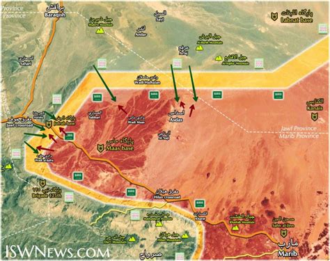 Latest Updates On Marib Front + Map - Islamic World News